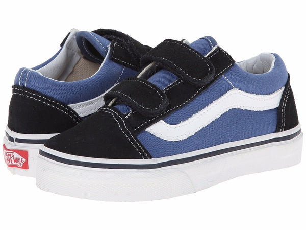 navy velcro vans