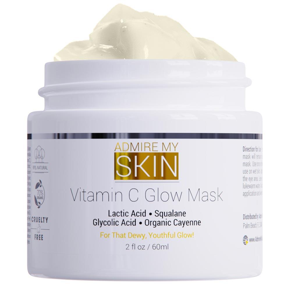 Image of Vitamin C Facial Mask, Correct and Brighten Uneven Skin Tone