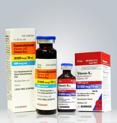  Buy Vitamin B12 Injection 10ml and 30ml vials