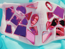 Load image into Gallery viewer, pink mirrored Fashion Neoprene Face mask
