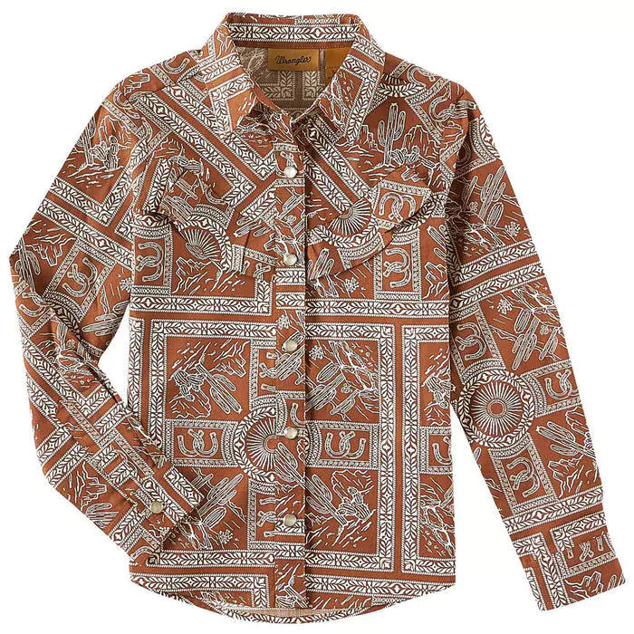 Wrangler Girls Western Shirt