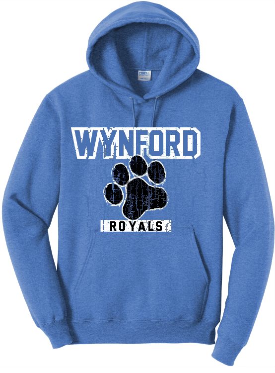 Wynford Royals Hoodie – Hessler's Screen Printing and More