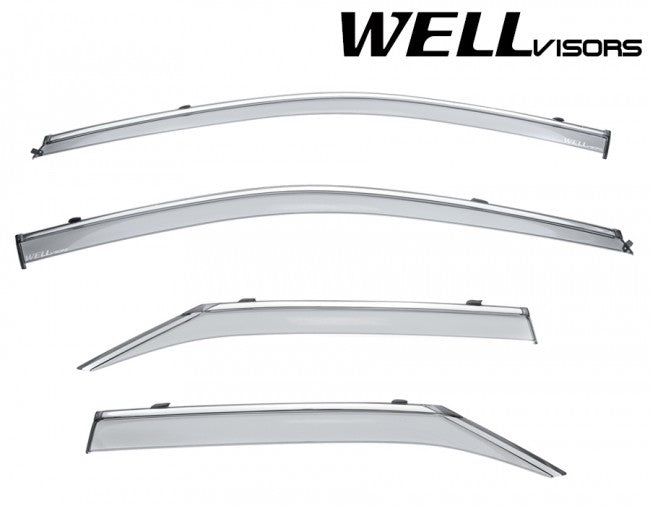 WELLvisors window deflectors for Toyota Corolla Hatchback 2019+ Premium  Series