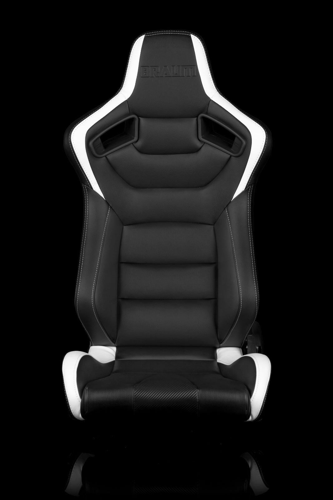 white racing seat