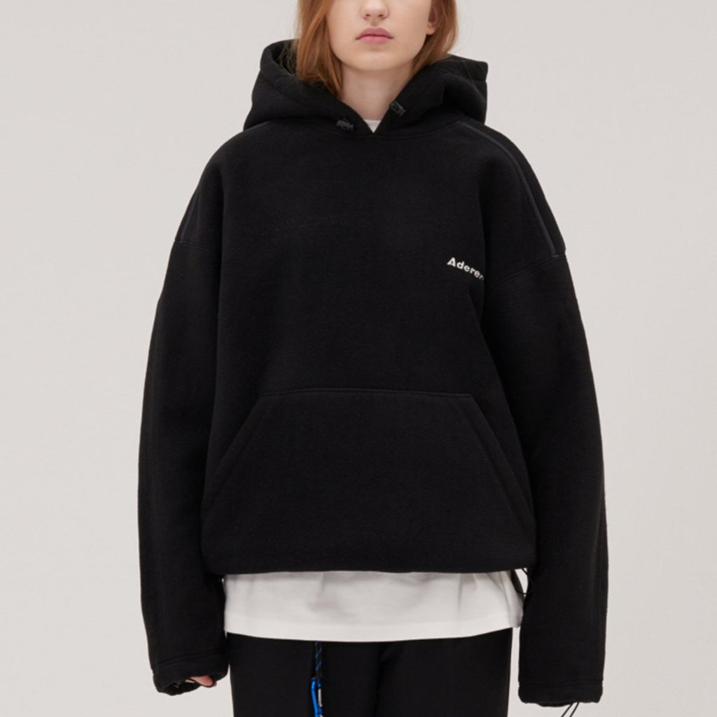 warm fleece hoodie