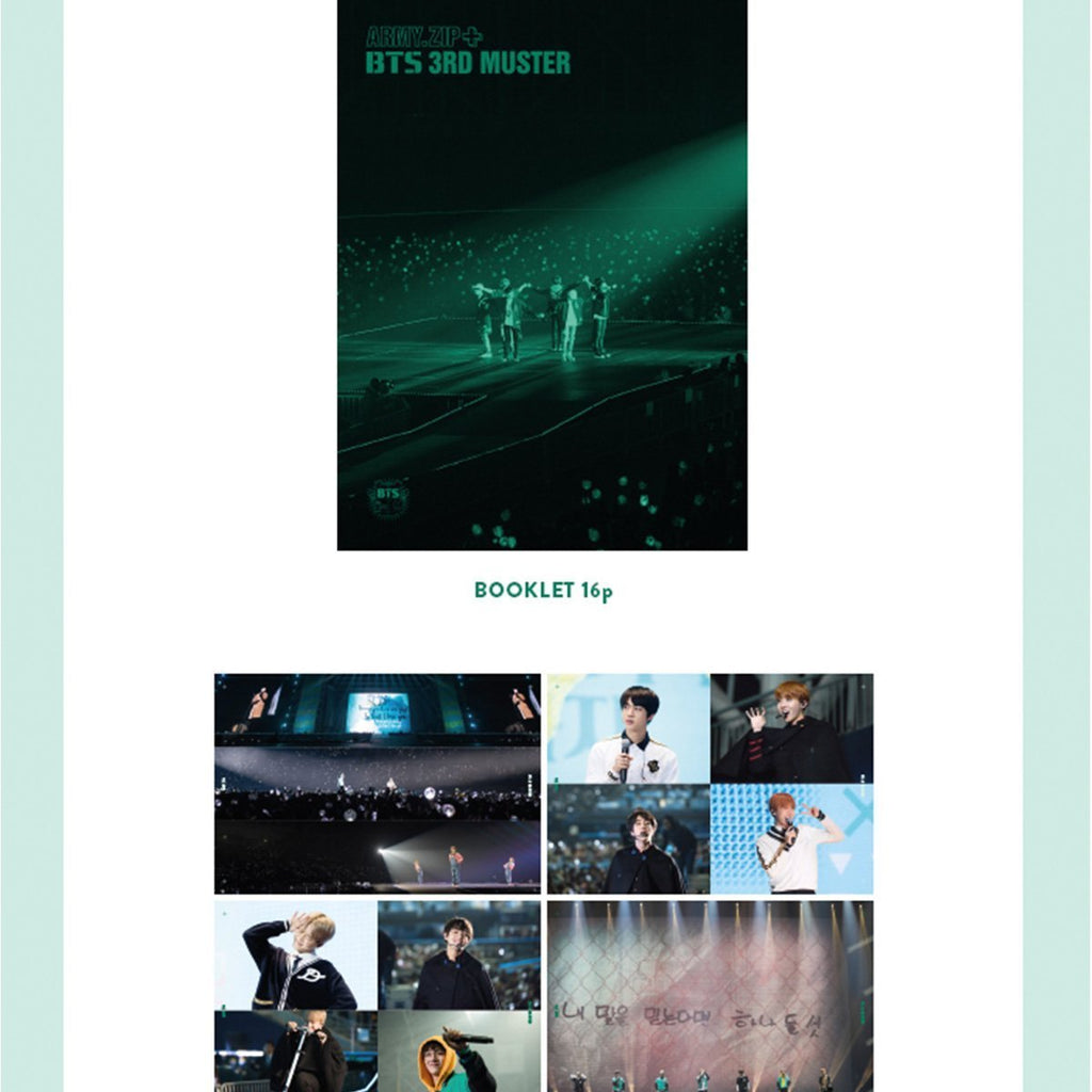 BTS 3RD MUSTER ARMY.ZIP+ (2 DISC) Blu-ray