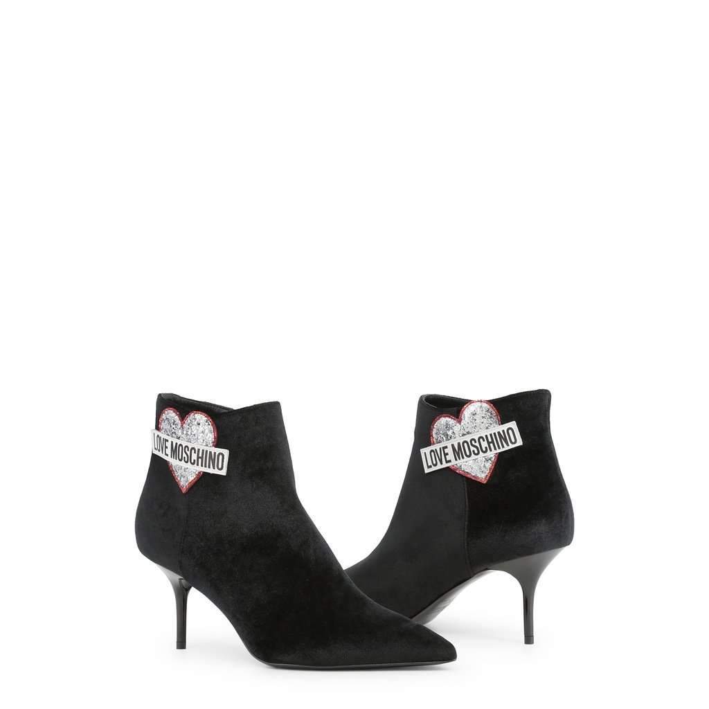 moschino high heel boots