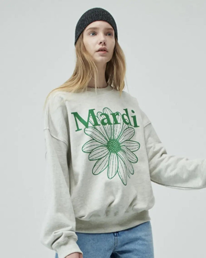 Mardi Mercredi Flowermardi Sweatshirts – hallyumart