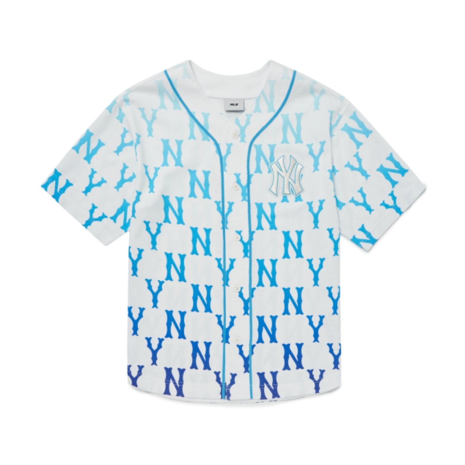 MLB Gradient Monogram Baseball Shirts Aespa – hallyumart