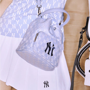 MLB Monogram Jacquard Bucket Bag Aespa – hallyumart