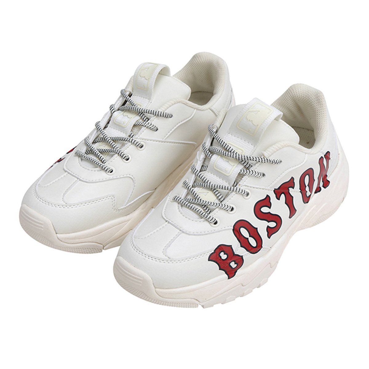 Mlb Unisex Boston Red Sox Big Ball Chunky P Dad Shoes Ivory