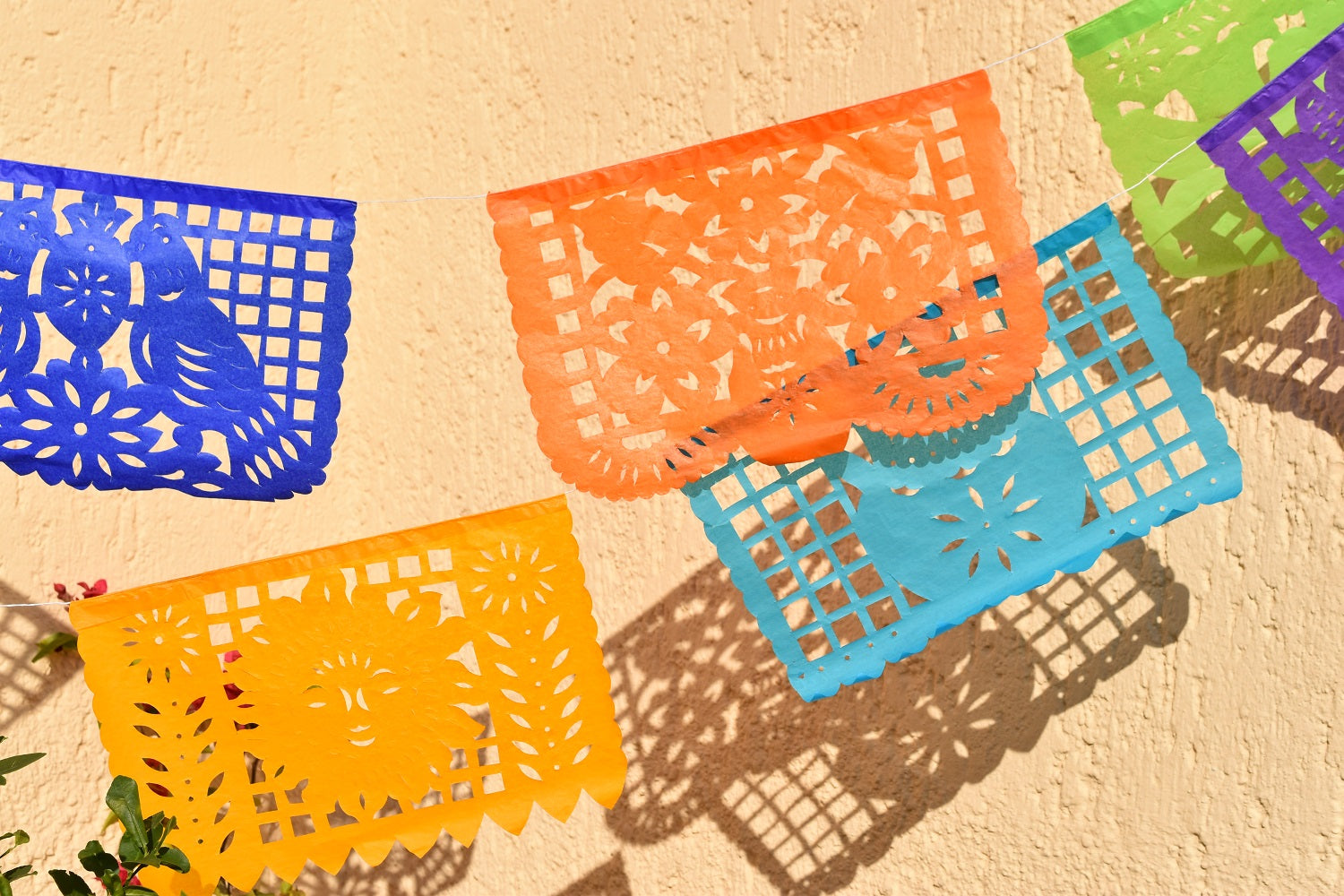 Mexican Papel Picado Tissue Paper Bunting 5 Meter 16ft Garland Wit Artmexico 6604