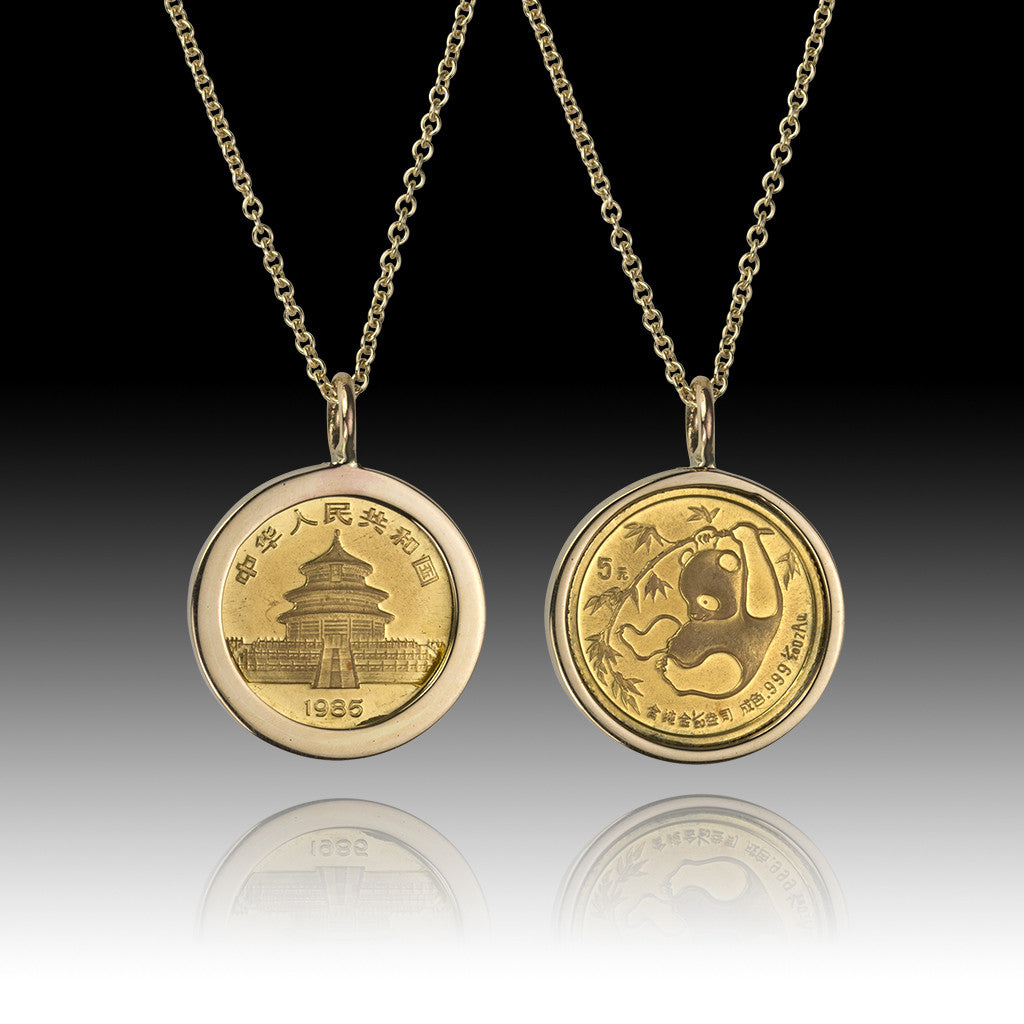 China - Panda Gold 20 Yuan Pendant – Thomas Pinck