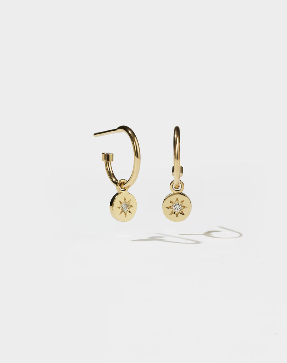  Lulu Signature Hoops | 9ct Solid Gold