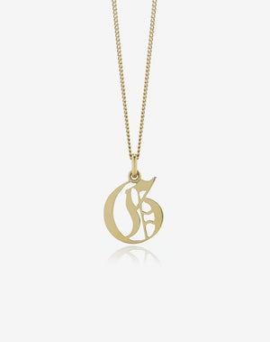 gold letter g necklace