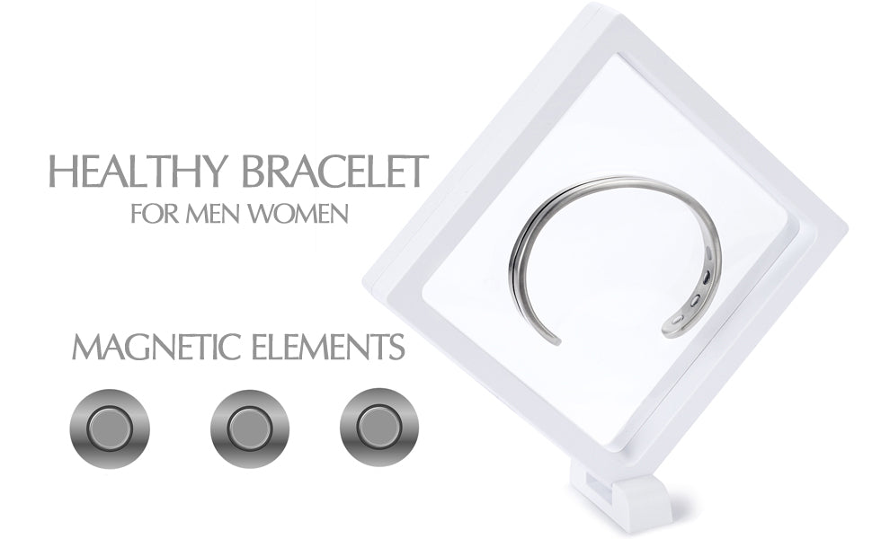 titanium magnetic bangles