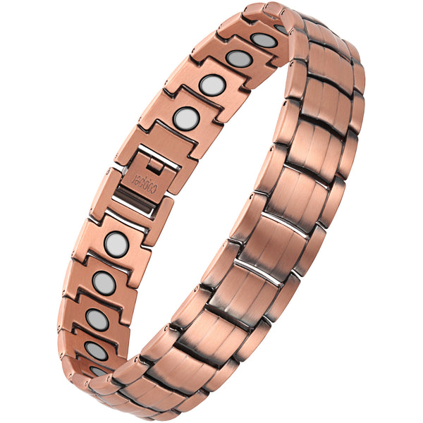 Rainso Men Copper Bracelets - Magnetic Series Best Healling Jewelry ...