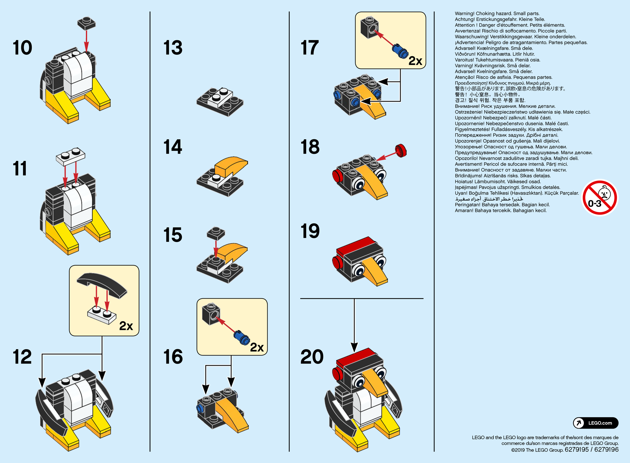LEGO® Monthly Mini Build Instructions -