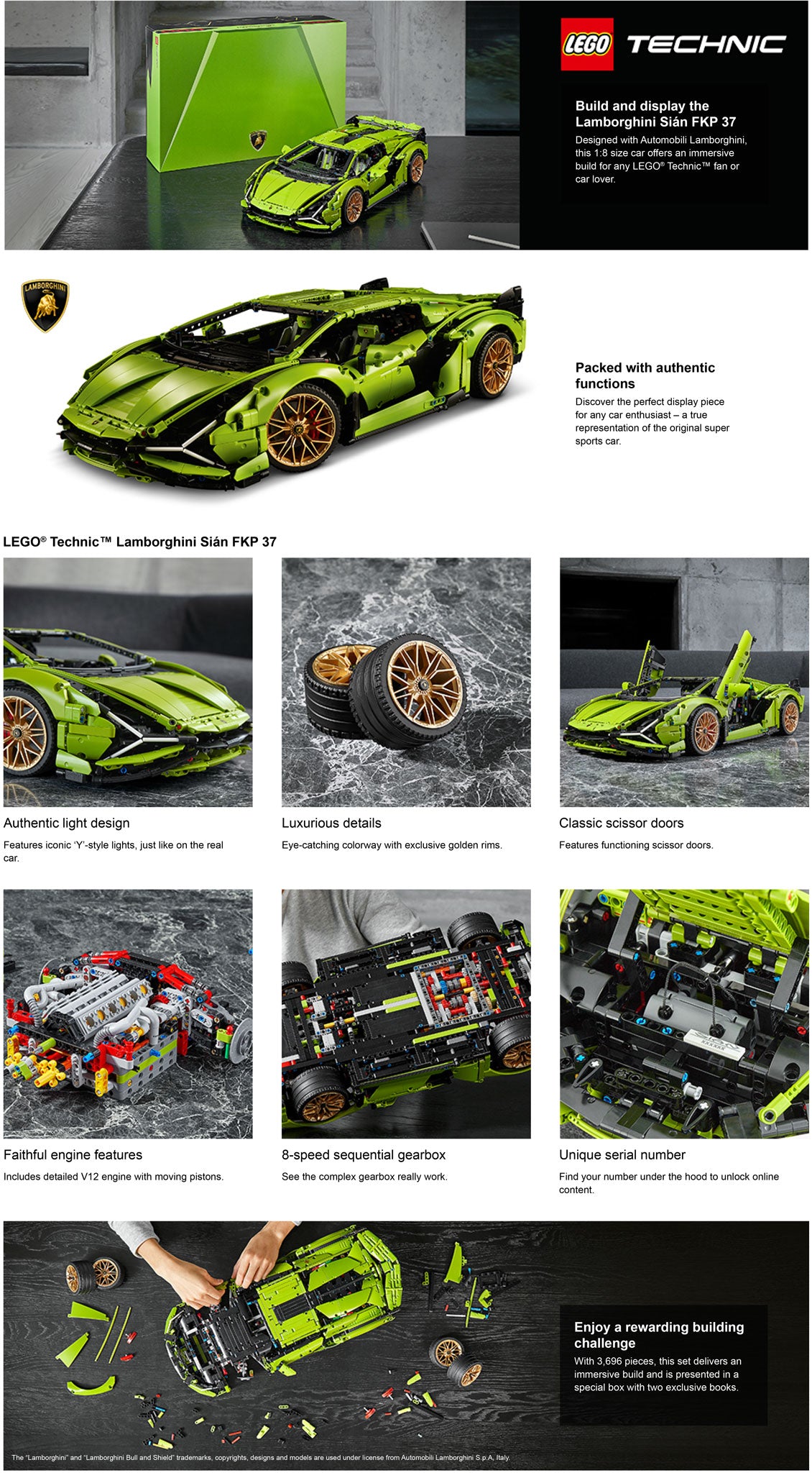 LEGO 42115 Lamborghini Sián FKP 37