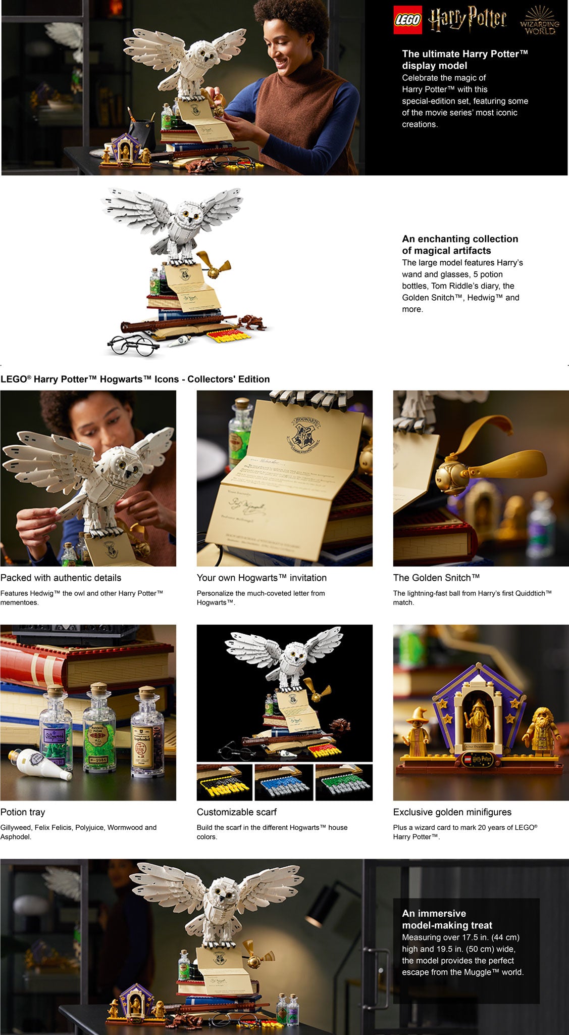 LEGO Harry Potter unveils 3,000-piece 76391 Hogwarts Icons