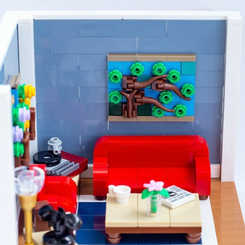 Unique & creative LEGO décor - 100% Art, 100% Re-usable