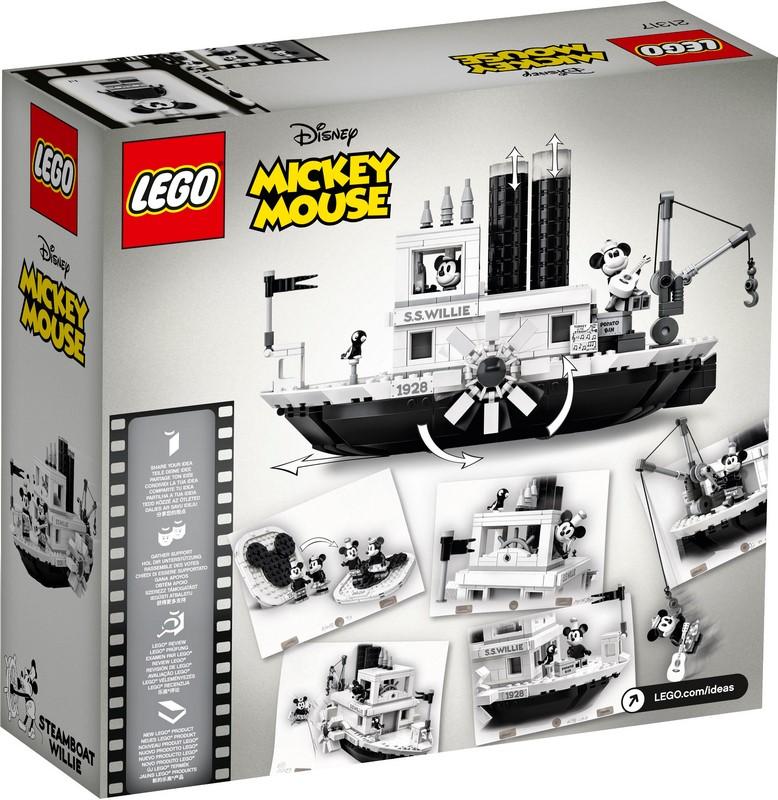 lego ideas 21317 steamboat willie