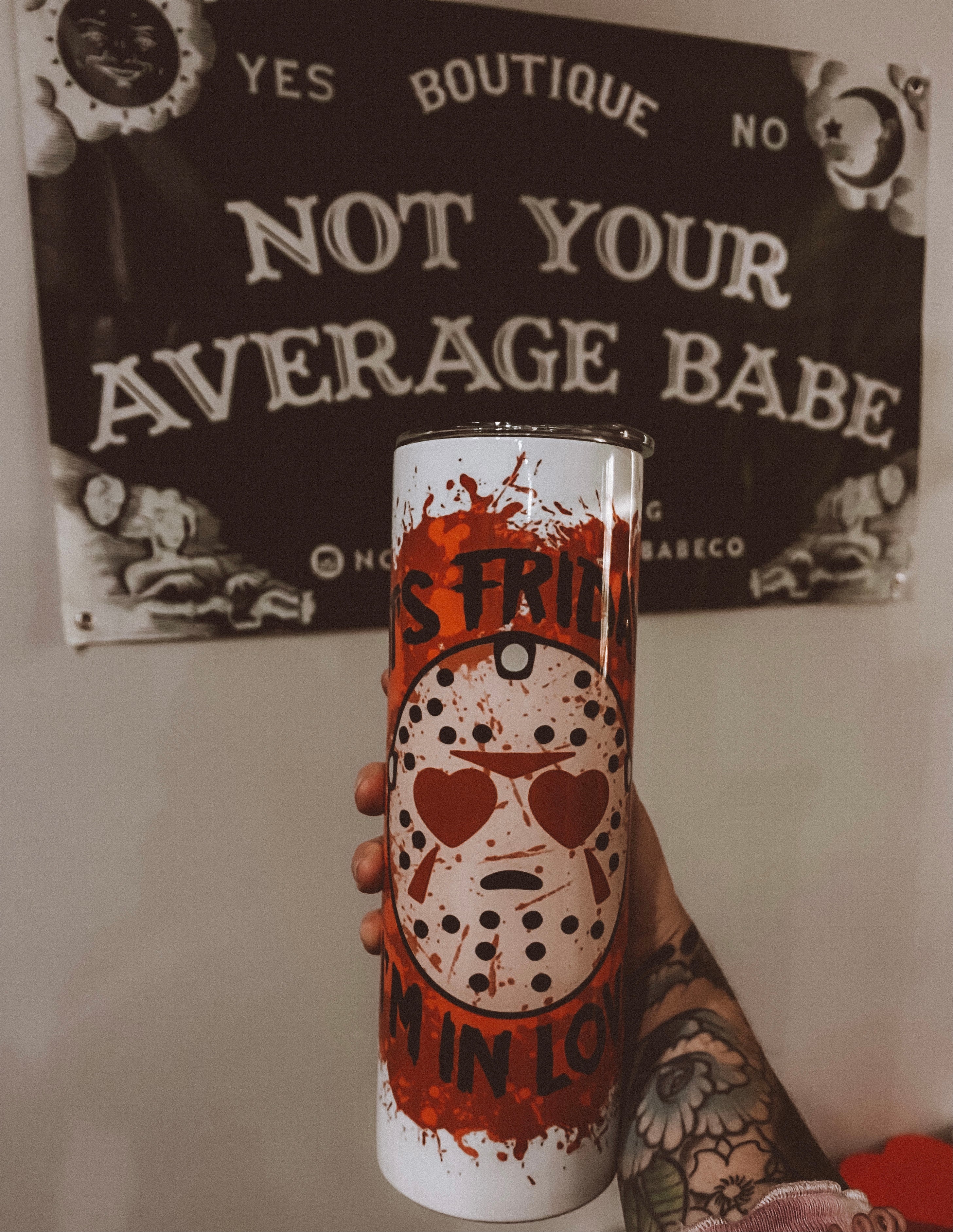 STAB Glass Tumbler– Not Your Average Babe