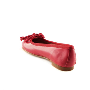 girls red ballerina shoes