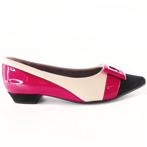 pink slingback flats