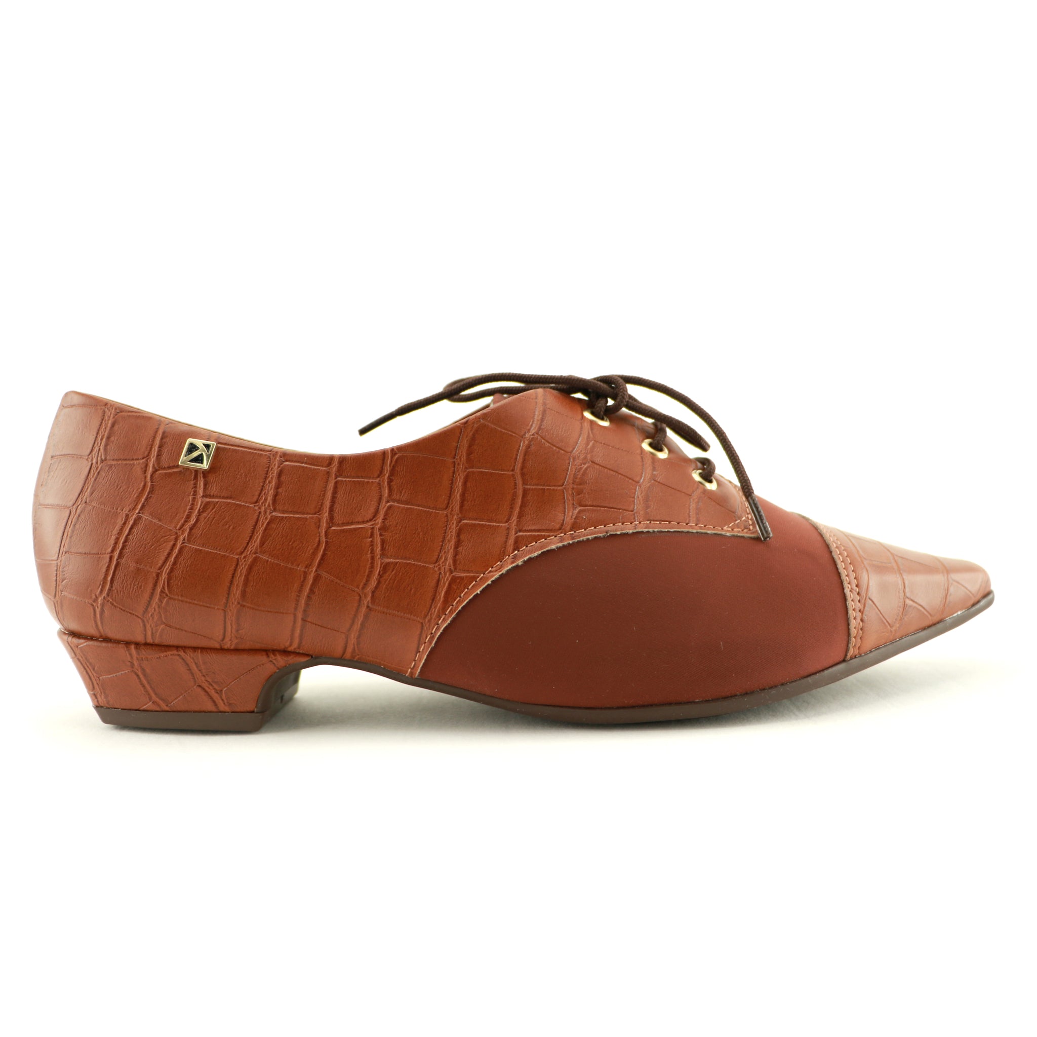 Coffee Lace-Up Flats for Women (278.019 