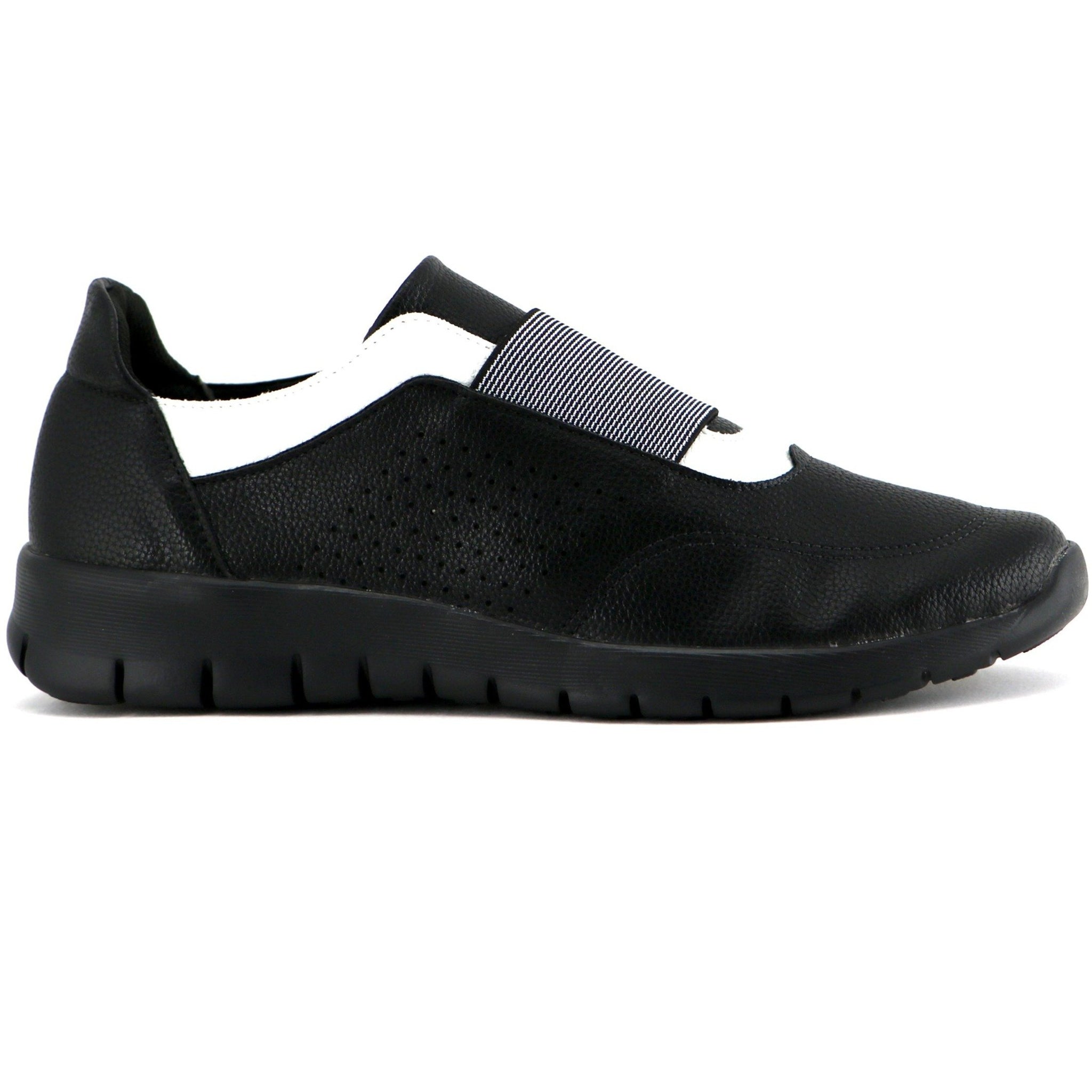 black sneakers with black soles women's
