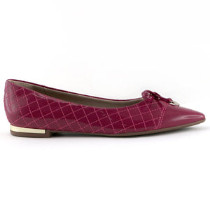 fuschia flat shoes