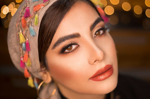 Classical Arabic Makeup Look