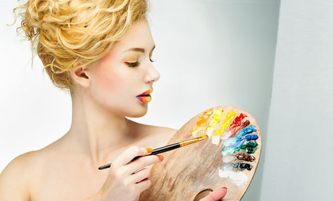 How to choose makeup palette color modeling-DE'LANCI