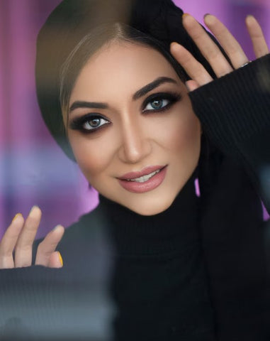 Mysterious Arabic makeup look