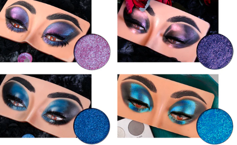 DE’LANCI Blue Enchantress Multichrome Eyeshadow palette