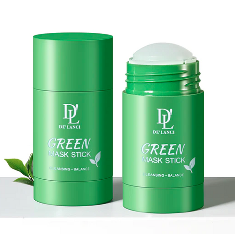 DE'LANCI Green Tea Facial Cleaning Mask Stick