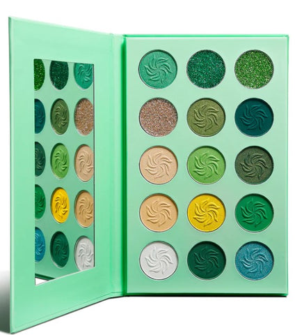 DE’LANCI Avocado Green Eyeshadow Palette 15 Color