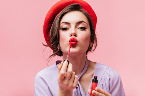 Apply A Red Lipstick Like A Pro