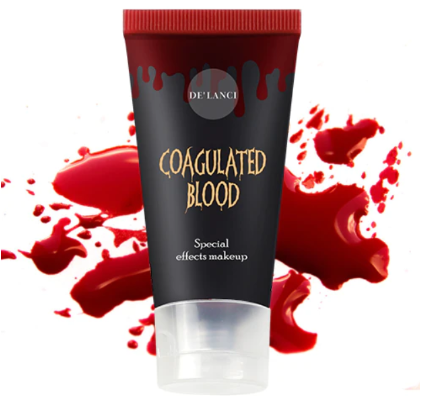 coagulated blood