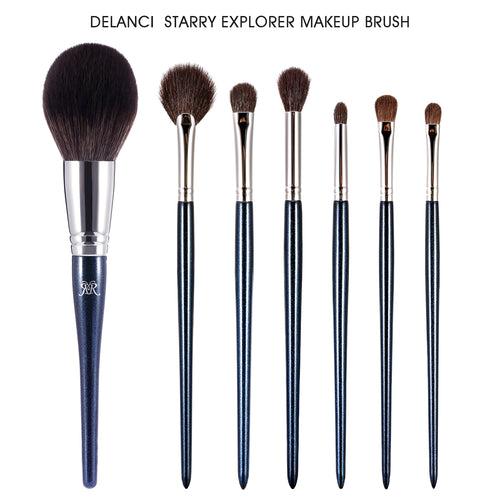 How to Use Oval Makeup Brush Set Like Pro – De'lanci Beauty