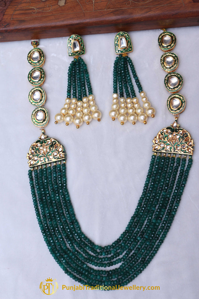 green pearl jewellery