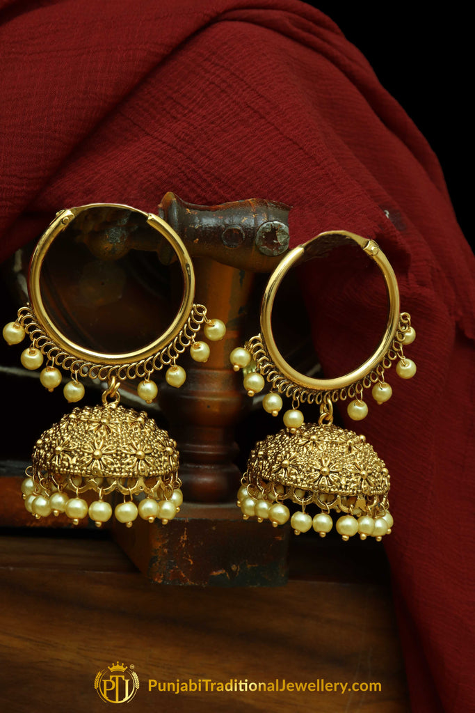 Indian Jhumka Earrings Jewelry/punjabi Gold Wedding Indian Jewelry ,pink,  Maroon Jhumka Indain Earrings/bridal Jhumka Legend Earrings - Etsy