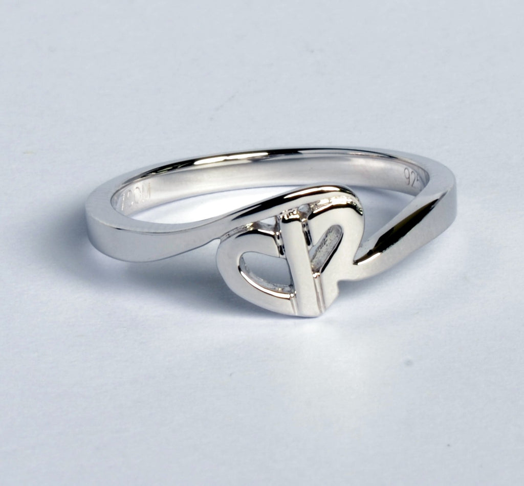 CTR Turning Heart Ring, Silver #683 | Celestial Ringdom