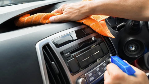 Cleaning the Interior of Car