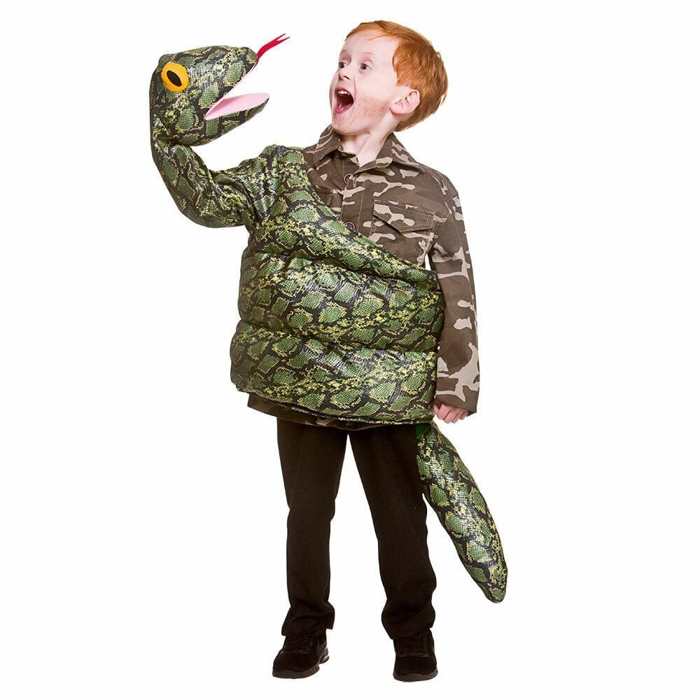 Childs Giant Snake Costume Kids Animal Halloween Fancy Dress – XS-Stock ...