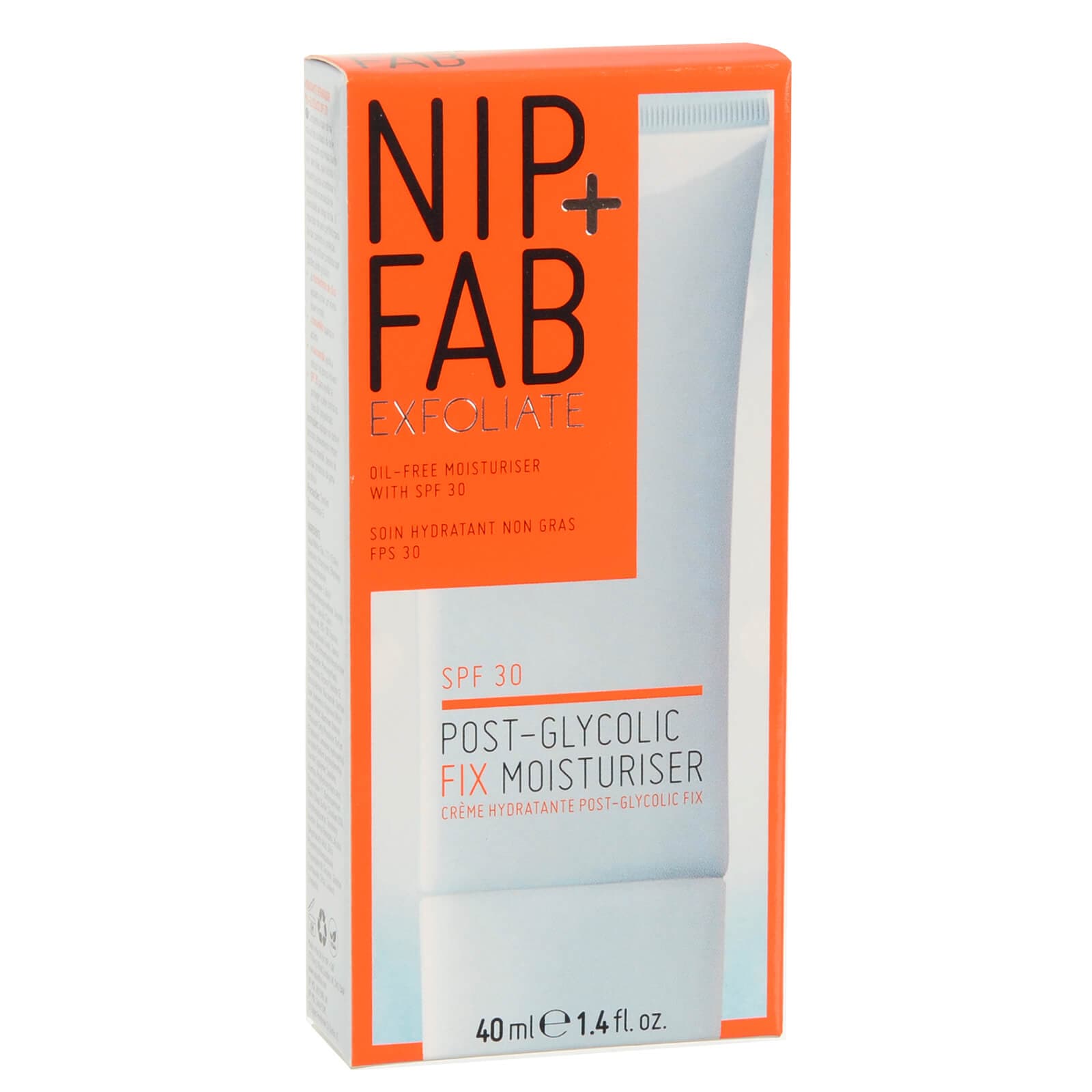 Nip+Fab Exfoliate Post Glycolic Fix Moisturiser SPF 30 40ml