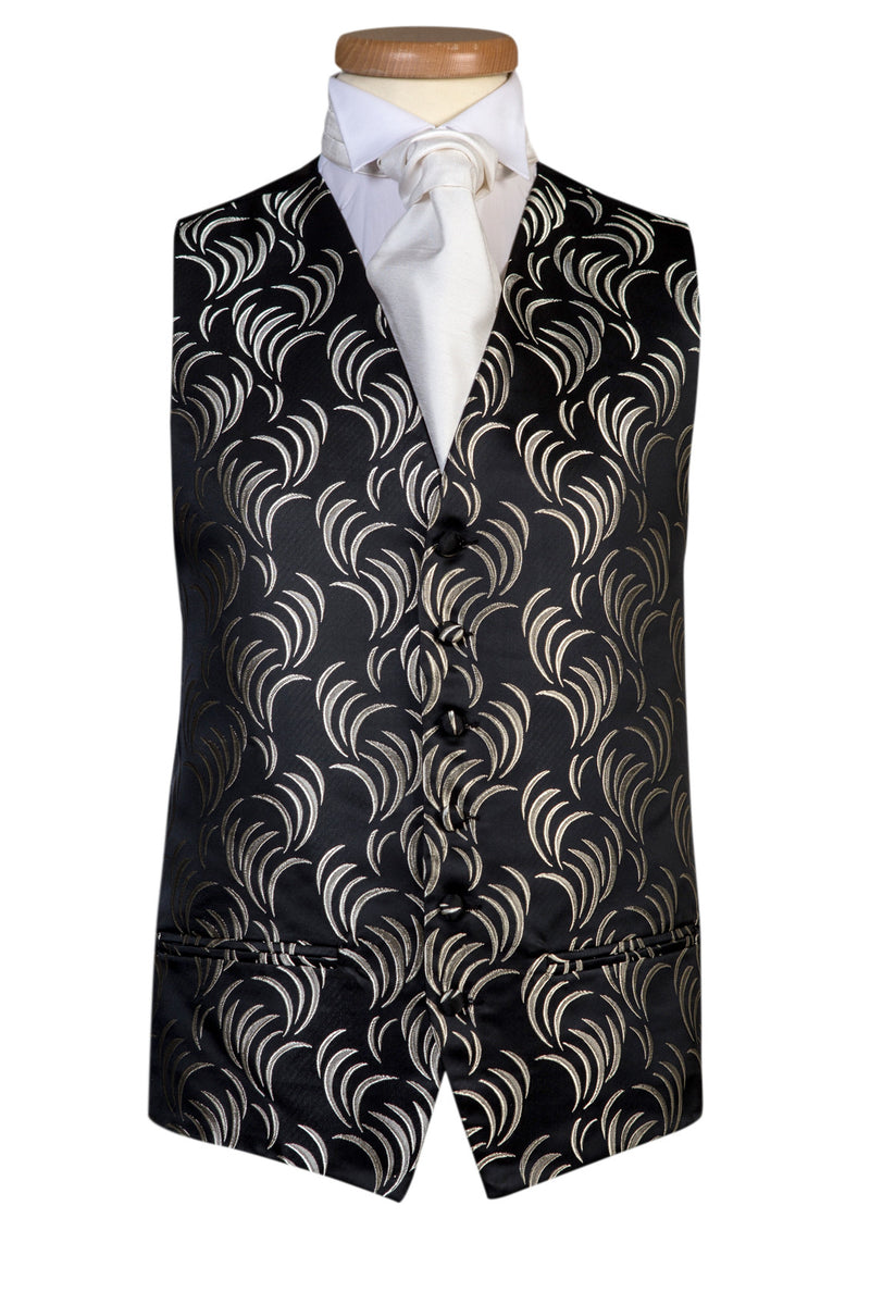 Black Gold Claw Wedding Waistcoat Ten Pound Land