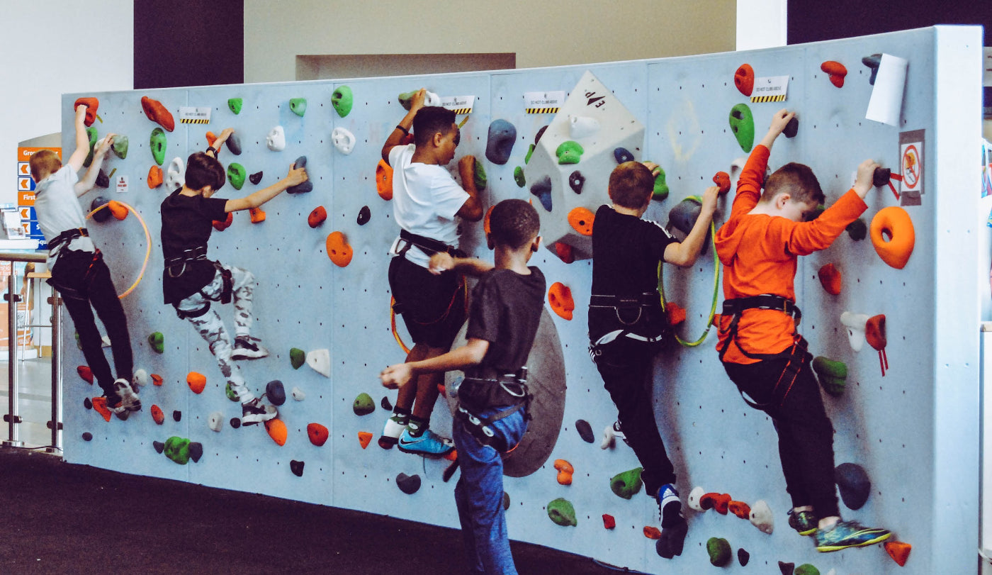 indoor climbing wall for kids