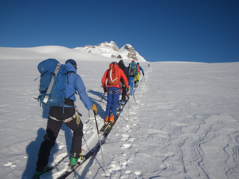 Approaching Tronador at the start of day 2